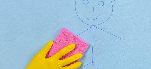 Πώς να καθαρίσετε έναν βρώμικο τοίχο